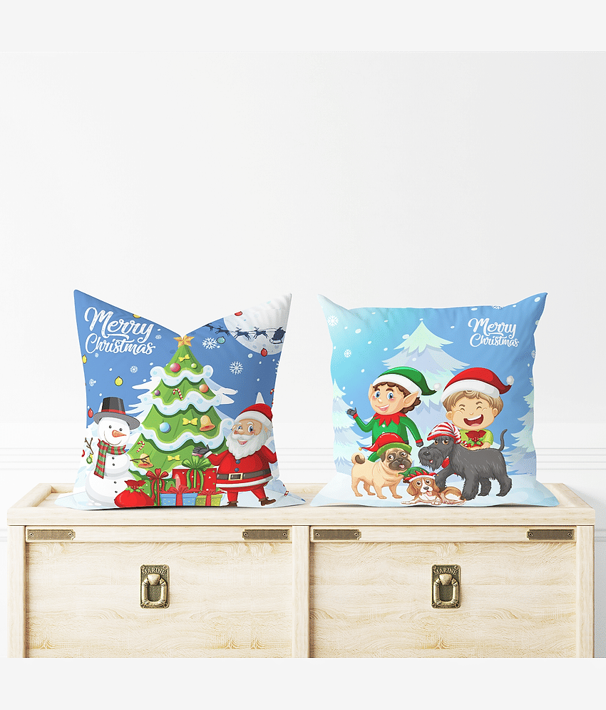 Ros - Multicolor Nylon Gifting Printed Cushion