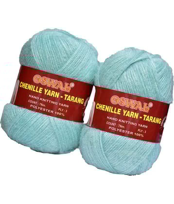 Represents Oswal  3 Ply Knitting  Yarn Wool,  Sea Green 300 gm  Art-HGA