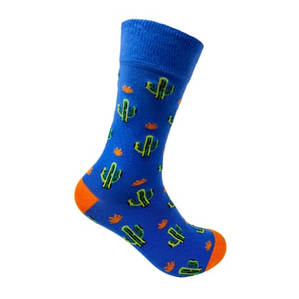 Cactus Vibes Crew Socks For Men
