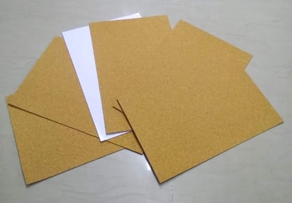 Brand Zero Cork Sheets A4 Size - Pack of 6 pcs