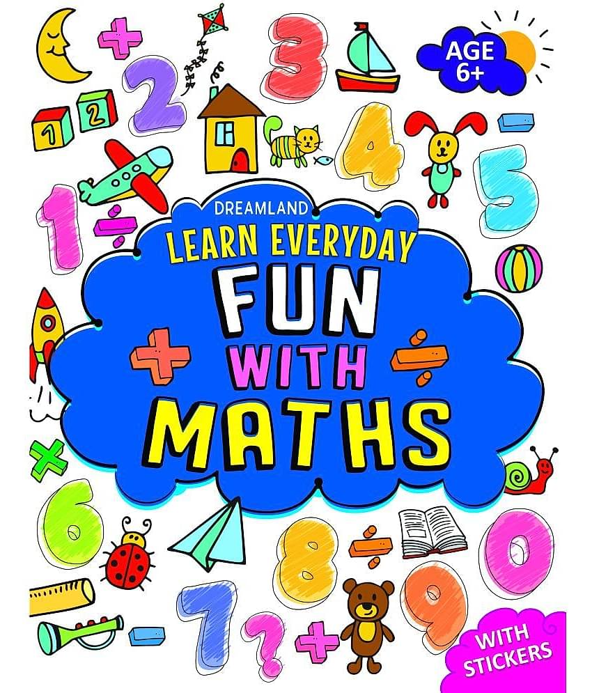 Learn Everyday Fun with Maths - Age 6+ - Interactive & Activity