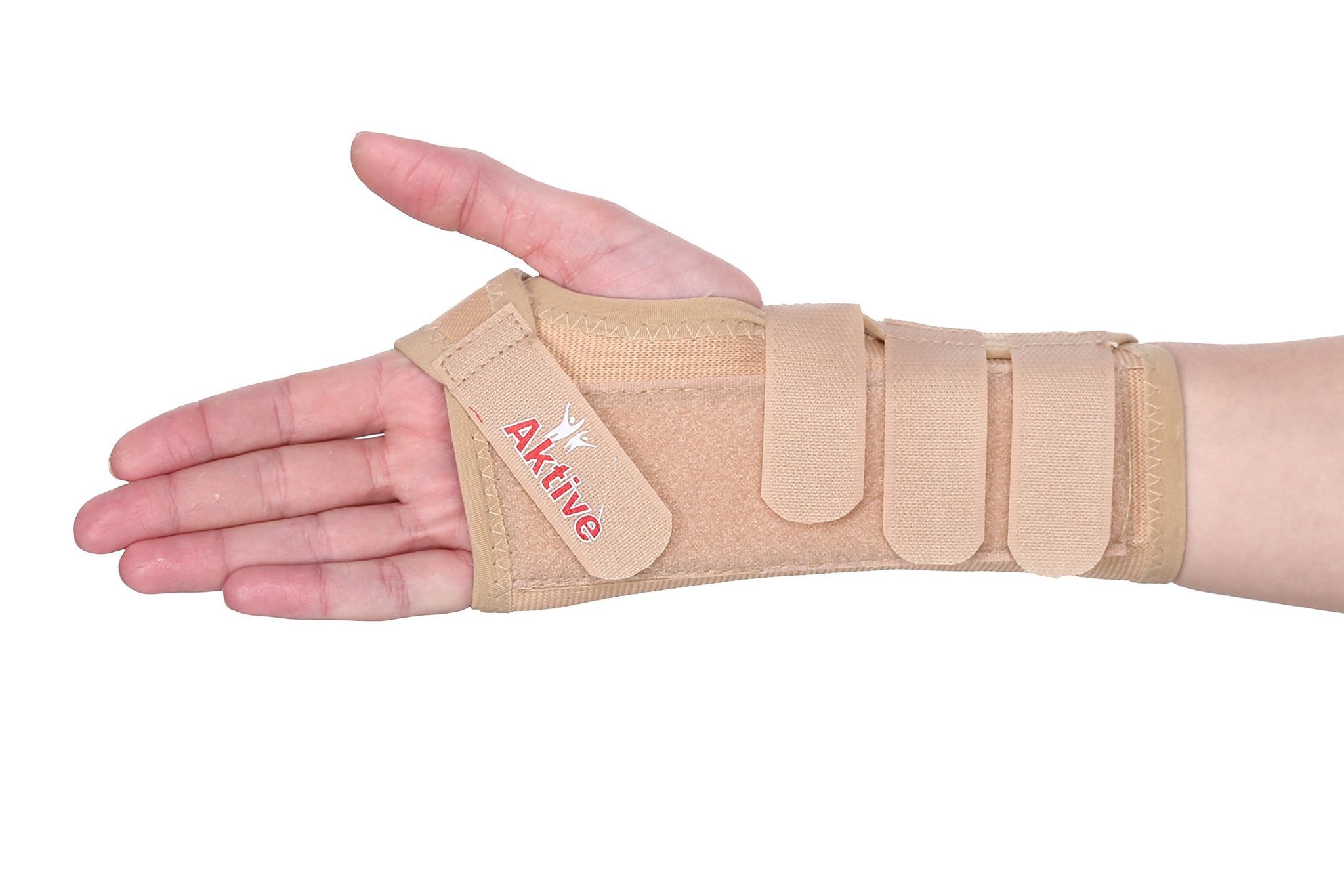 Aktive Support 534 Wrist Splint - Free Size (Beige)