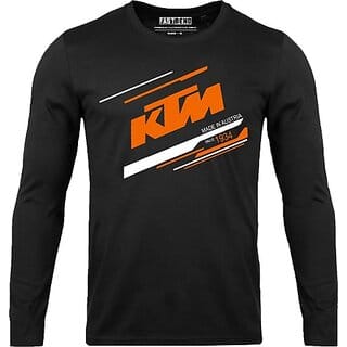 FastB Men Typography Round Neck Black T-Shirt