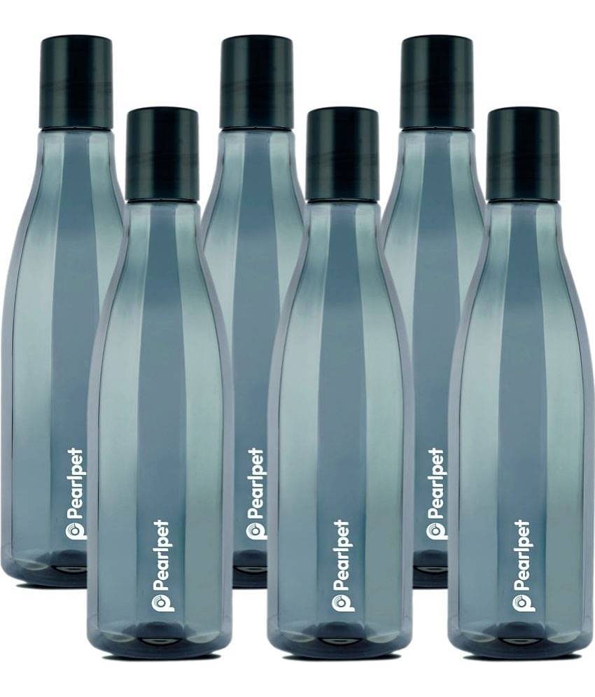 PearlPet - Olive Green Fridge Water Bottle ( Pack of 6 )