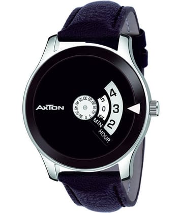 Axton 1602PiADU BROWN-STRP Leather Analog Men's Watch