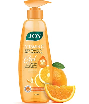 Joy Vitamin C Gel | Glow Reviving & Skin Brightening Gel 300ml, (Pack of 1)