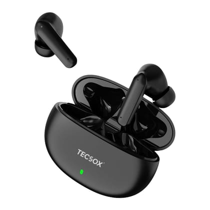 TecSox Fire TWS Bluetooth Earphones | IPX Water Resistance