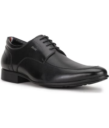 Bata Black Men's Derby Formal Shoes