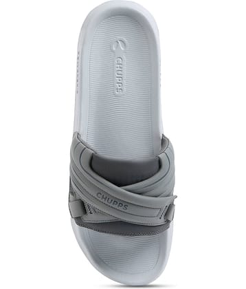 CHUPPS Dark Grey Men's Slide Flip Flop