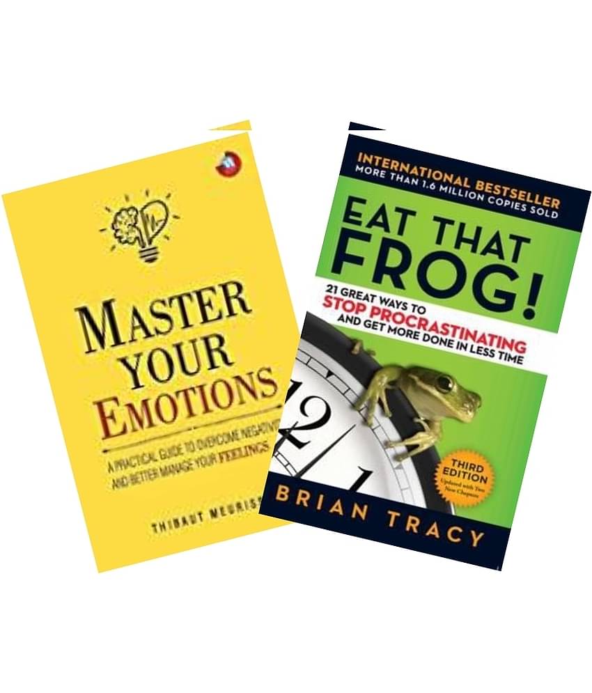 Master Your Emotions + Eat That Frog (English, Paperback )
