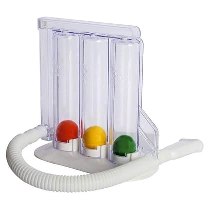 Aabha Respirometer Three Ball Deep Breathing Lung Exerciser Aabha Respirometer Three Ball Deep Breathing Lung Exerciser