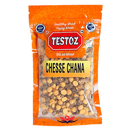 TESTOZ Cheese Chana - Ready To Eat Savoury, 90 g Pouch