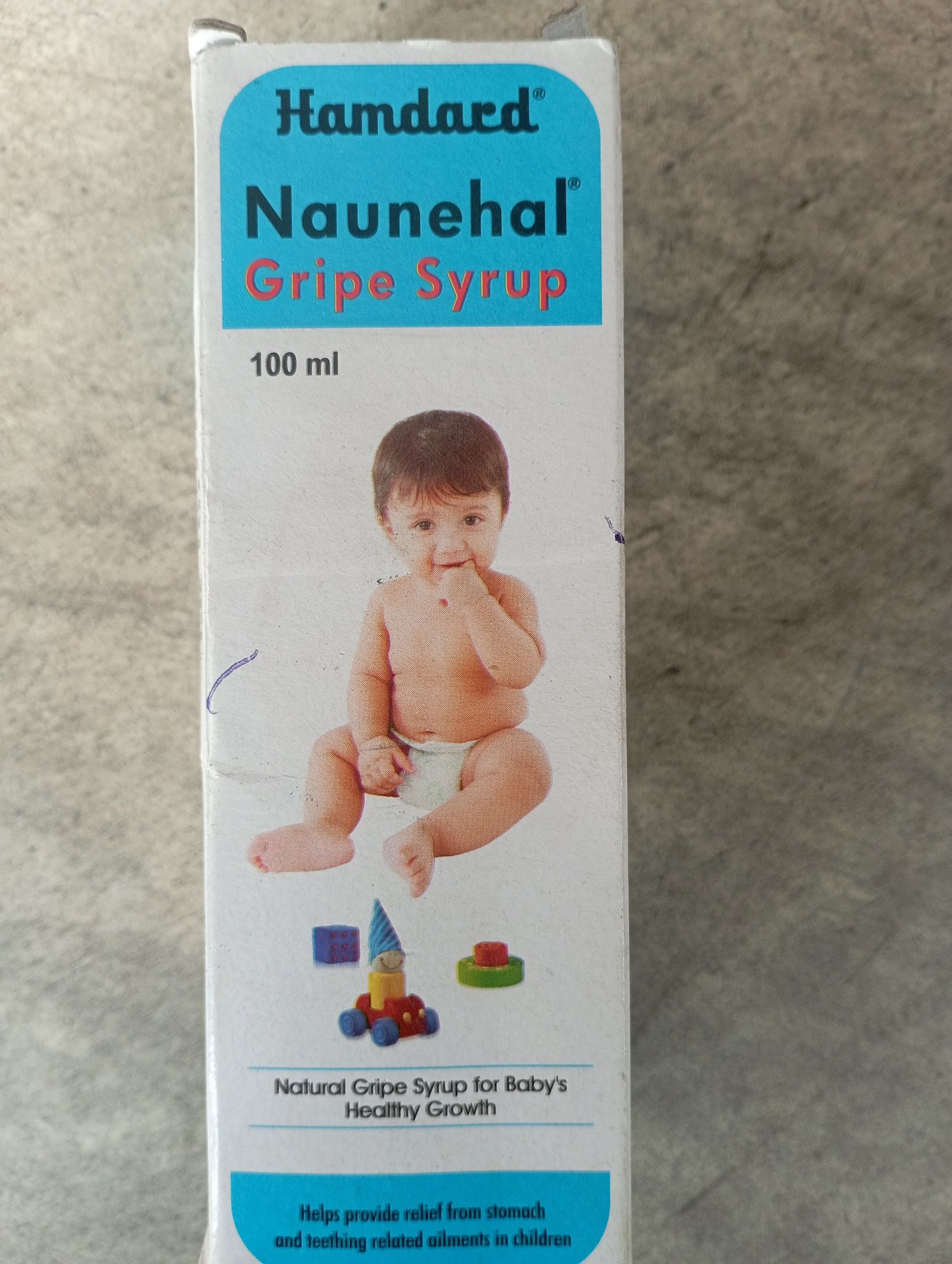 Hamdard naunehal gripe syrup