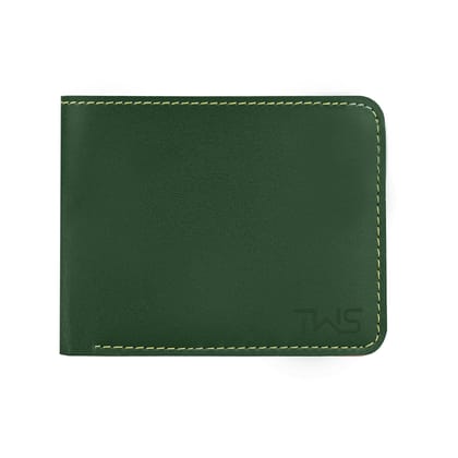 The Wallet Store Vegan Leather Wallet For Men - Green