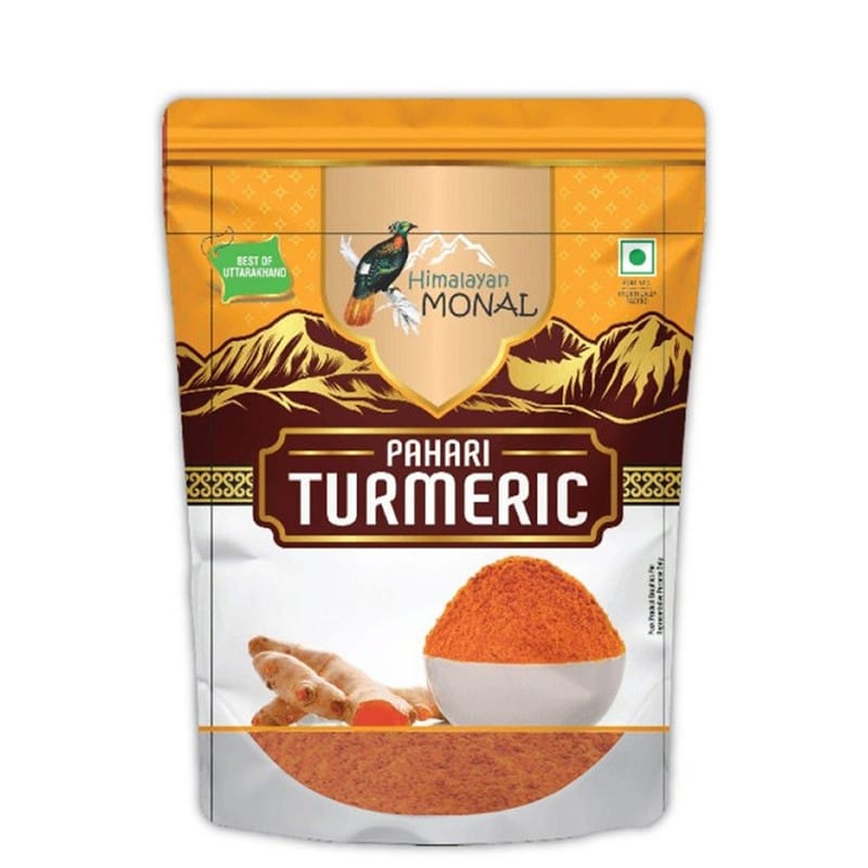 Turmeric Powder Hand Grounded/Natural Color, Taste, Aroma | by Himalayan Monal