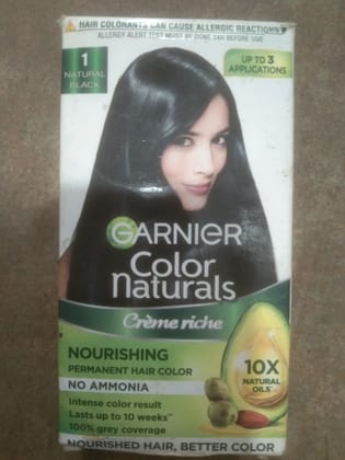 Garnier color natural 1 natural black 35ml+30