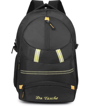 Da Tasche 35 Ltrs Black Polyester College Bag