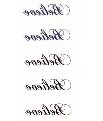 The Canvas Arts Temporary Body Tattoo