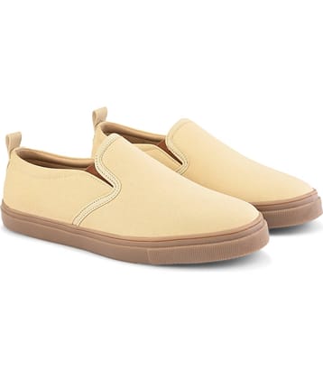 Fashion Victim Beige Men's Slip on
