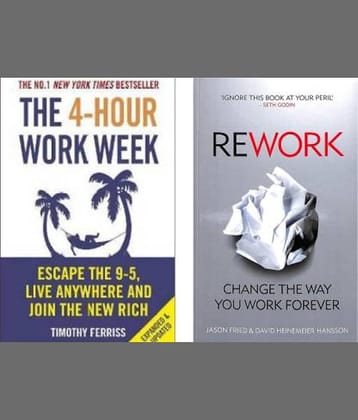 Rework & The 4-Hour Work Week  (Paperback, Jeson Fried, Timothy Ferriss)