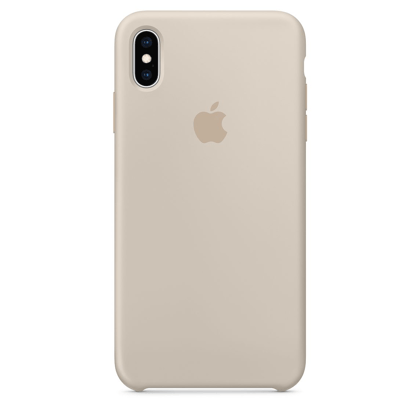 Stone Premium Silicone Cover-iPhone XS