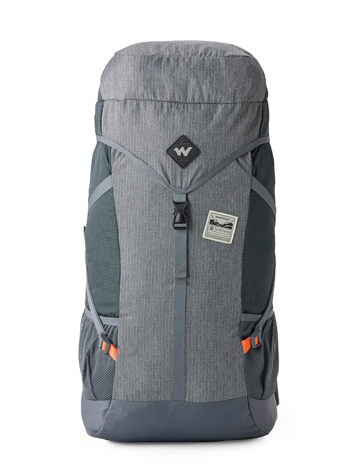 Polyester Rucksack for Men & Women – Expedition RSK 45 Backpack | Unisex Durable Lightweight & Stylish – Perfect for Travel Trekking and Work (Dark grey)