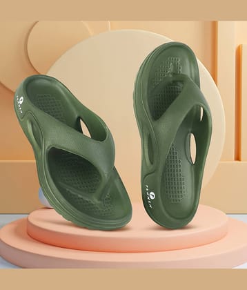 PENNEN Green Men's Thong Flip Flop