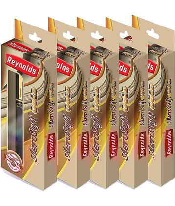 REYNOLDS JETTER AEROSOFT GOLD -BLUE PACK OF  10 PEN