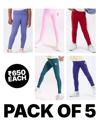 5-Pack All Day Leggings-6-7