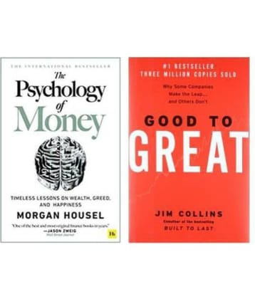 Good To Great + The Psychology Of Money  (Paperback, Jim Collins, Morgan Housel)