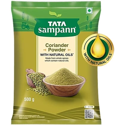Tata Sampann Coriander/Dhania Powder With Natural Oils, 500 g - 500 gm - 500 gm - One unit