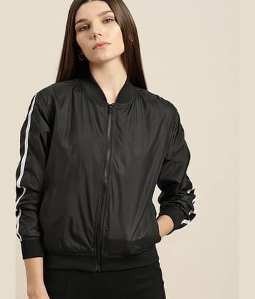 PLUS PARADISE - Polyester Blend Black Jackets