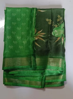 Elegant Crepe Silk Saree