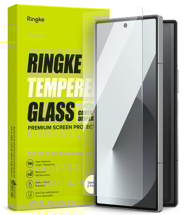 Galaxy Z Fold 6 Tempered Glass Screen Protector Guard | FULL GLASS- 2 Pack