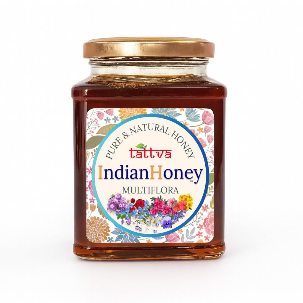 IndianHoney A Unique Blend Of Nectar Multi Flora Natural Honey For A Rich, Balanced Flavour