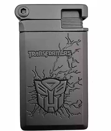 Peshkar Black Iron Cigarette Lighter ( Pack of 1 )