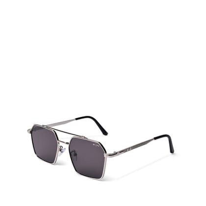MOONX RISE S2 – UV400 Rectangular Metal Frame Sunglasses (Unisex)
