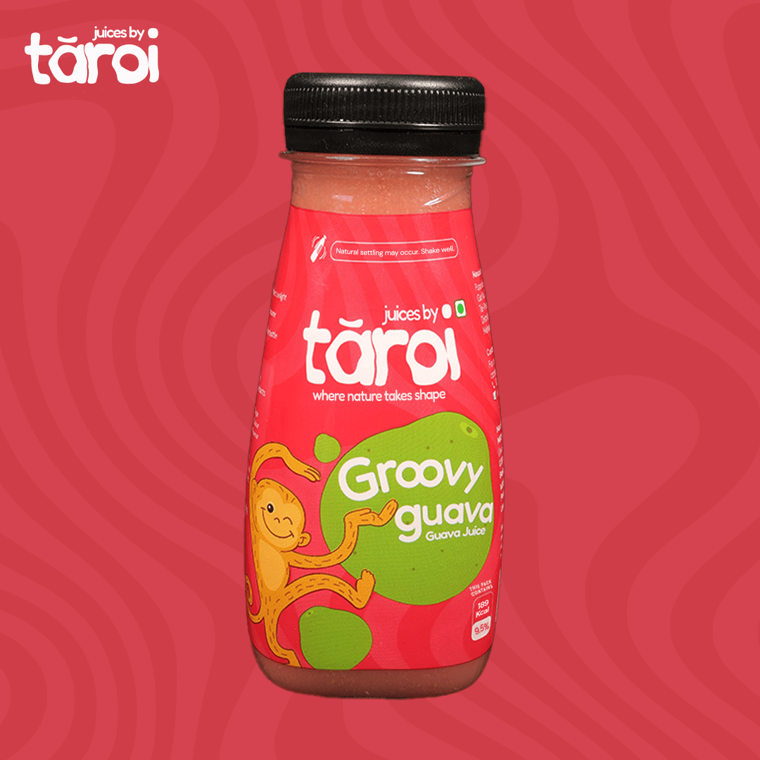 Taroi Red Guava Juice – 200 ml | Real Guava Juice, No Added Sugar