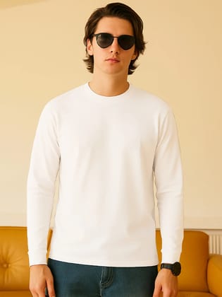 Classic Full sleeve in White-S