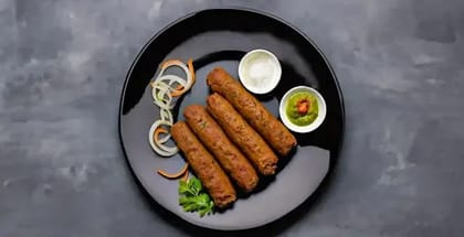 Special Mutton Seekh Kebab [4 Pieces]