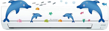 DreamKraft Decorative AC Air Conditioner Sticker (16 cm X 91 cm)