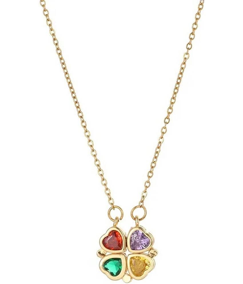 FASHION FRILL Multi Color Pendant ( Pack of 1 )