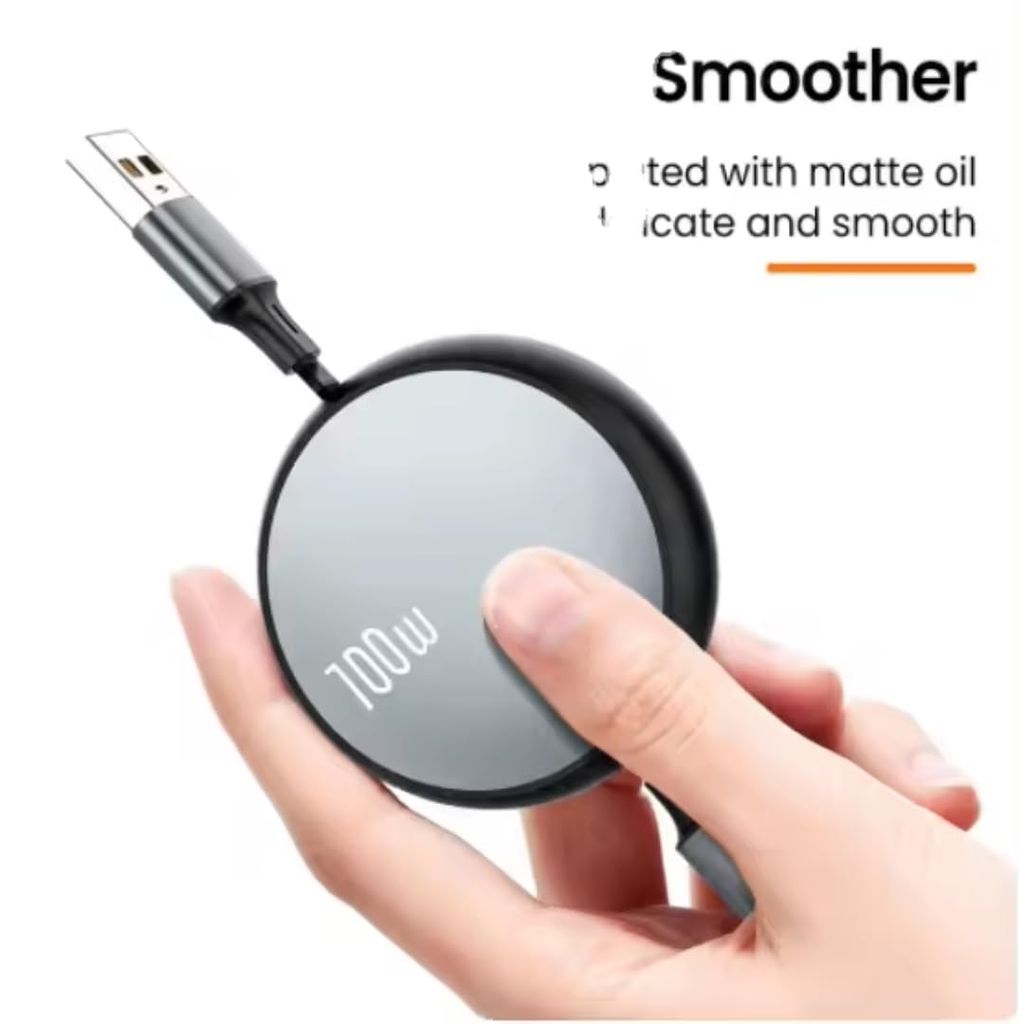 4 in 1 Retractable Charging Cable