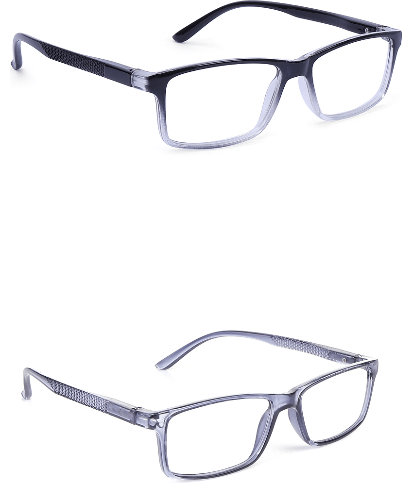 Hexxa Rectangle Full Rim Reading Glasses