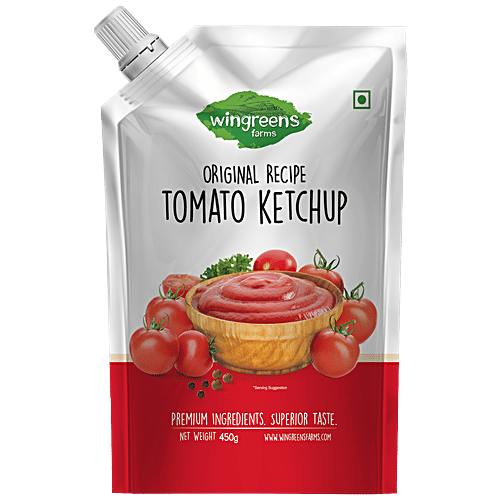 Wingreens Farms Original Recipe Tomato Ketchup Spread, 450 g