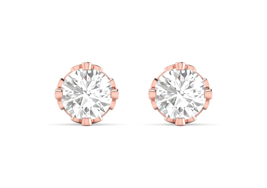 Coronet Solitaire Studs
