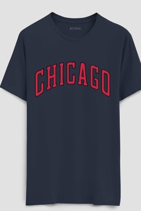 Chicago- Half sleeve t-shirt-XS