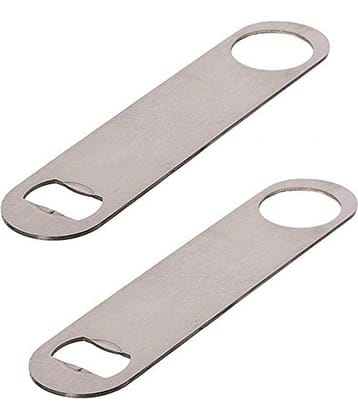 Silver Stainless Steel Bottle Opener
