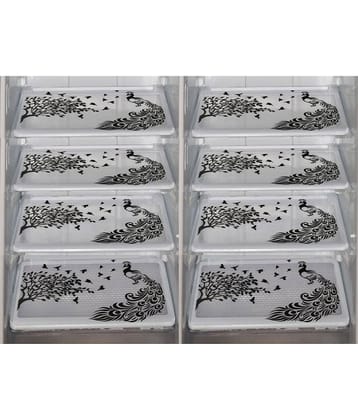 E-Retailer Set of 8 PVC Multi Fridge Mats