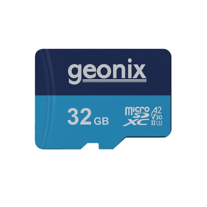 Geonix 32GB MicroSDXC, 130MB/s Read, 70MB/s Write, Memory Card
